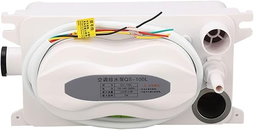 Miniatura 3 de Pssopp Bomba de condensado, 0.6L Agua 100L H Rate 5W Motor 22dB de bajo ruido, con operación automática y función de parada, para fabricantes de