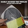Gartopvoiz Gatefold Outer Vinyl Record Sleeves, 12" 3 Mil Plastic Album Cover Clear Protection for Double LP, 15pcs #3