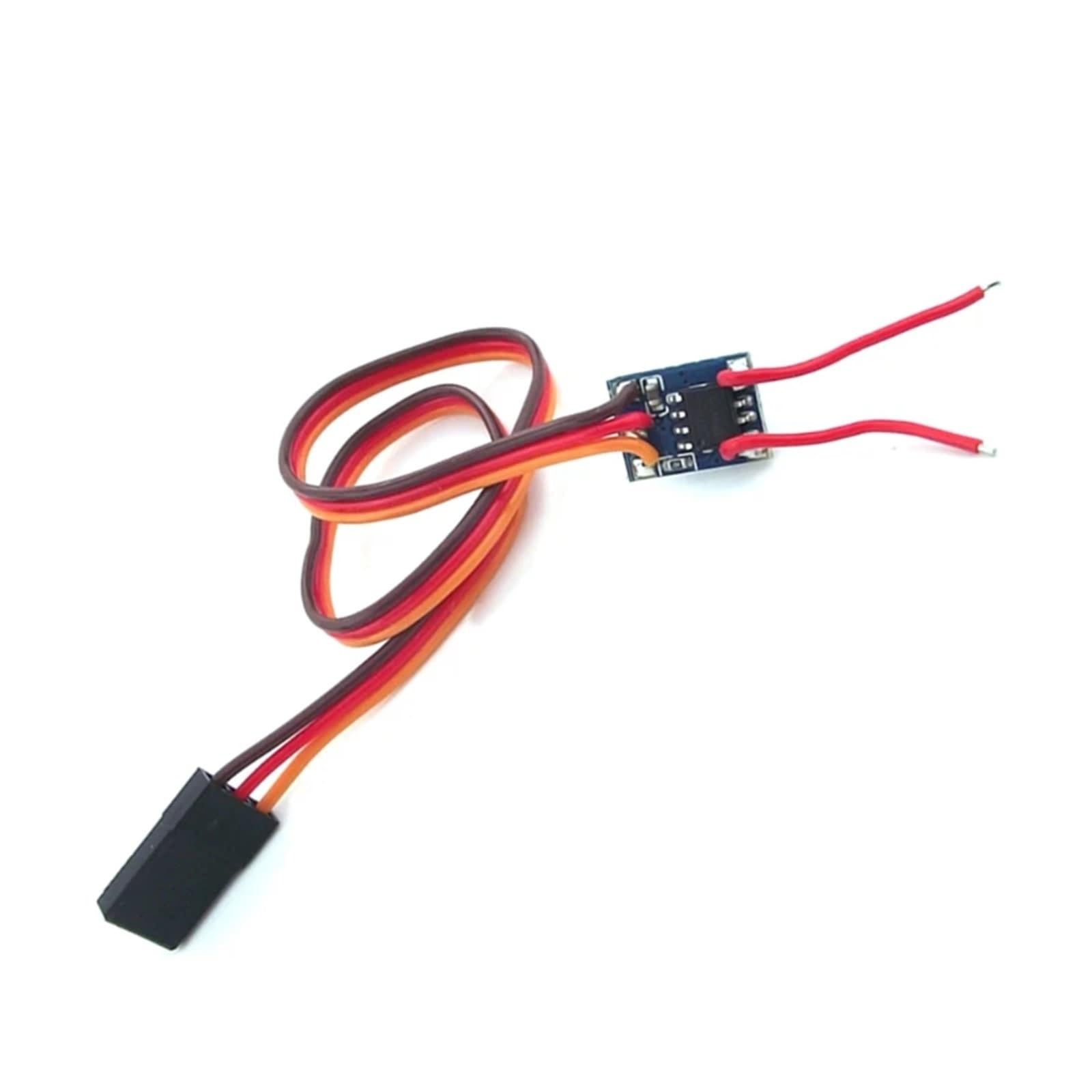 para Control Cabrestante Placa Circuito Cepillo Bidireccional Positivo Negativo Engranaje Dirección Rotación Continua 360 ​​Grados Camiones RC Controlador ESC