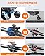 andobil 2025 Handyhalterung Fahrrad [ Top Verarbeitet ] 165 km/h Stoßfest [ 1s Einhandbedienung ] Universal Handyhalterung Motorrad 360° Handyhalter Fahrrad für iPhone 16/15/14 Pro Max Samsung S25
