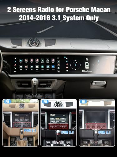 Radio Android 12.3" Compatible Porsche Macan 2014-2016 miniatura 2