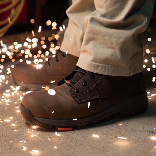 Image of BRUNT Kasparian (Soft Toe) - 6 inch Lightweight Waterproof Work Boot - EH Rated - Slip + Oil Resistant - Heat-Resistant Sole