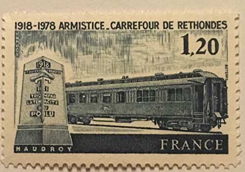 1978. Authentique Timbre de Collection Neuf **. France No 2022. par des Livres Express. Train