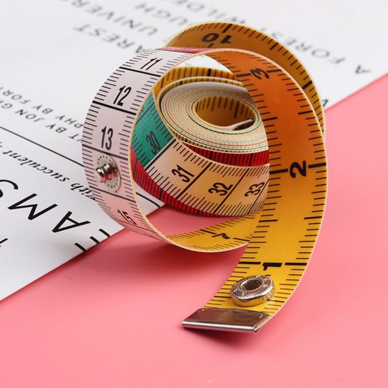 Mètre Ruban à Mesurer Souple Rétractable De 200 Cm, Double