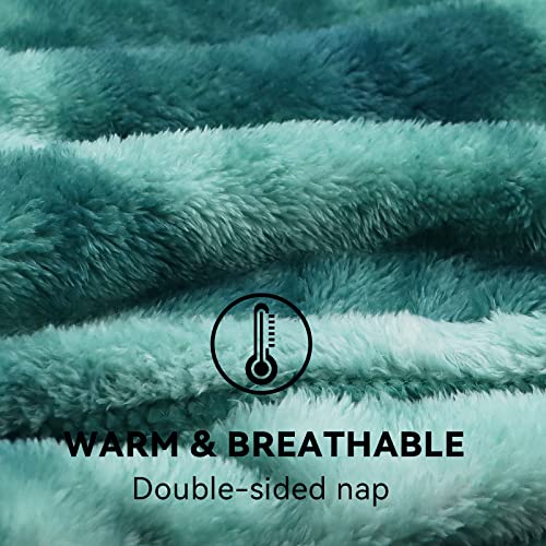 Fleece Throw Blanket Cozy Soft Lightweight Throw Blankets Warm Plush Haze Blue Fall Blankets And Throws Couch Sofa Bed Camping Travel Picnic Outdoor Blanket Bedding Kid Baby Boys Girls Adults 50X70 In #TOP2