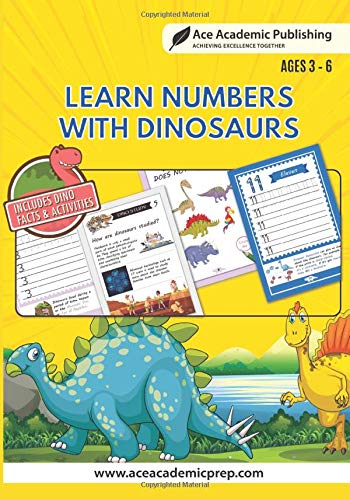 Learn Numbers with Dinosaurs: Includes Facts and Activities