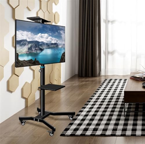 Soporte Universal para TV de Piso con Ruedas para Pantallas 23-55" miniatura 4