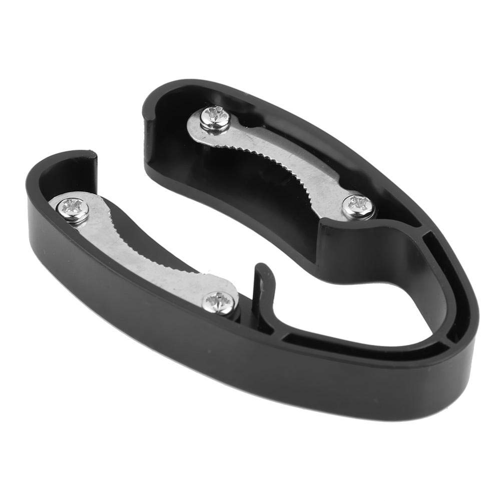 Taglierina facile della carta della stagnola della lama apri del vino per le bottiglie di vino Opener dell'involucro della latta(black)