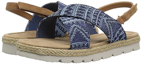 Image of BEARPAW Raelynn Yellow Youth Multiple Colors | Youth's Sandal | Kid's Shoe | Comfortable & Lightweight
