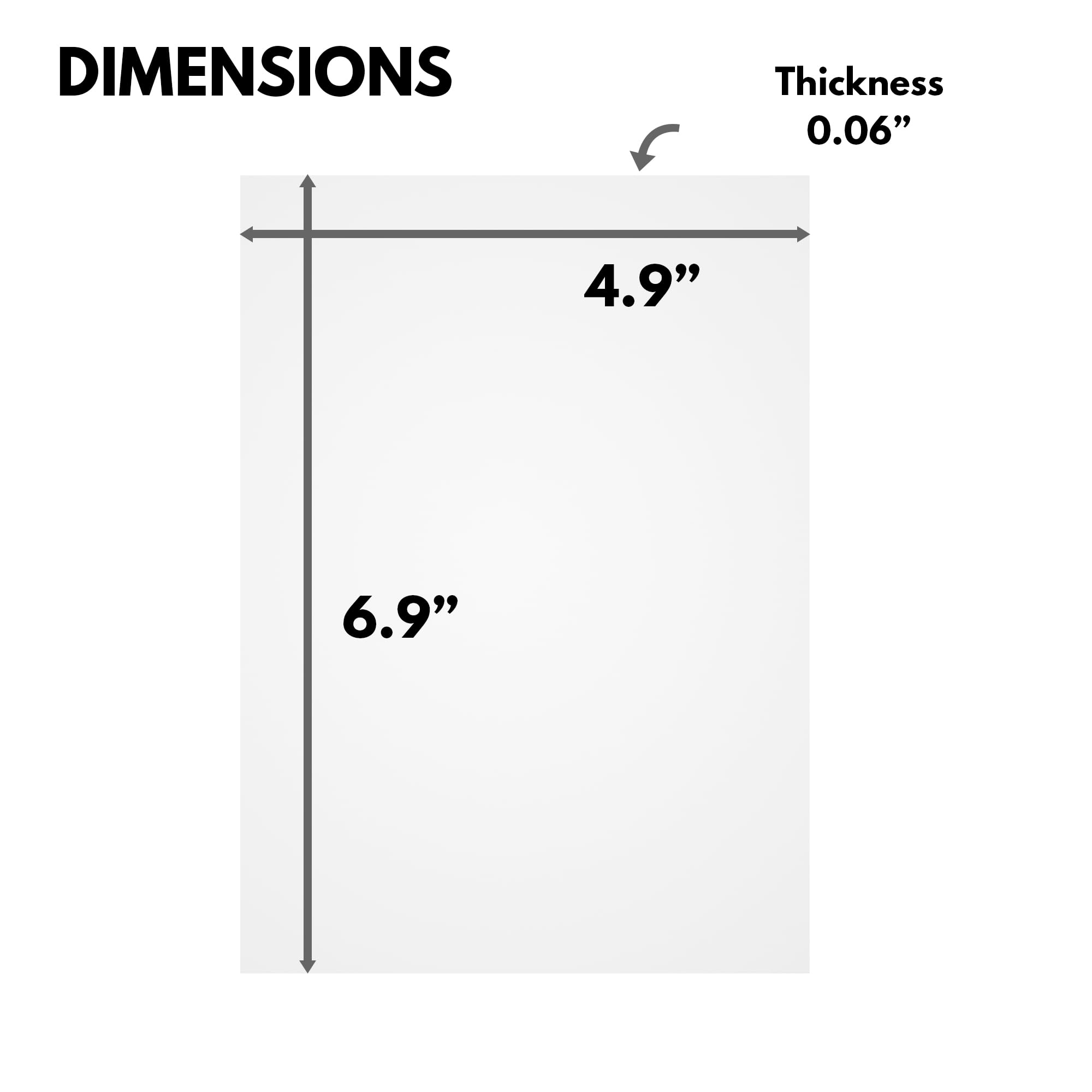 Icona Bay 5x7 Picture Frame Heat Strengthened Glass Replacement (5 x 7, 2 Pack) Replacement Glass for 5 by 7 Photo Frame, Real Glass Cover