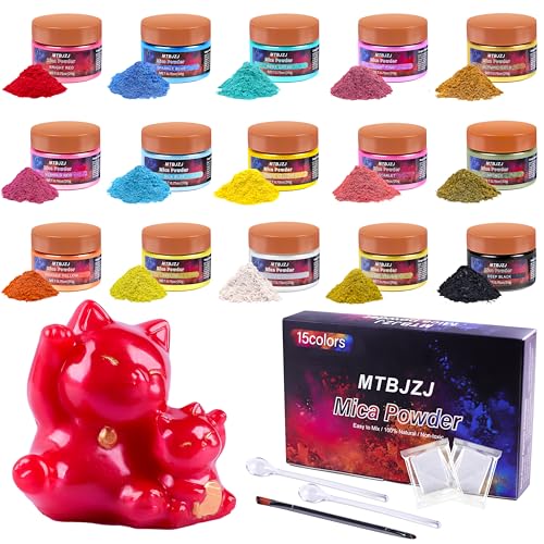 MTBJZJ Mica Powder 15 Colors - $18.74 with code IEQWI542