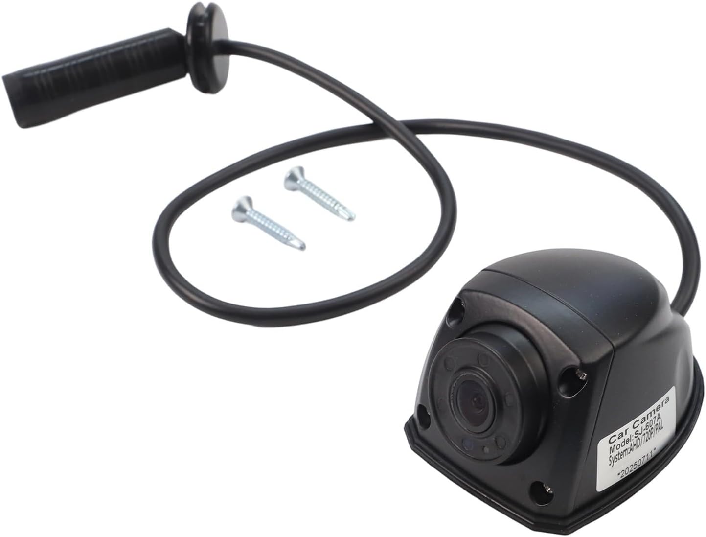 Side View Reversing Camera for Trucks, AHD 960P Backup Camera with For IR For, IP68 Waterproof, No Parking Lines, Compatible with AHD