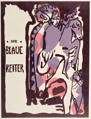Der Blaue Reiter poster de Kandinsky 60x90cm pour une décoration murale graffiti