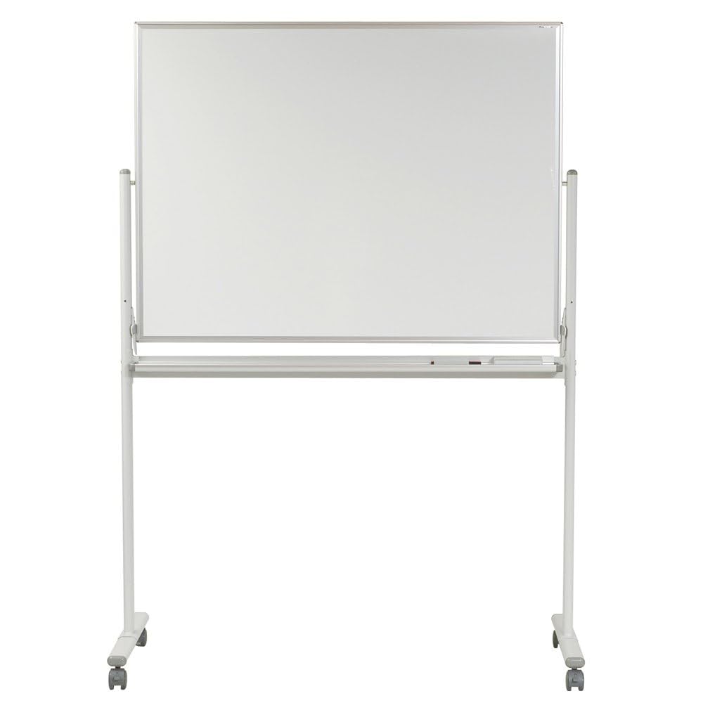 ホワイトボード 脚付き スタンド式 マグネット 無地 楽天市場】【送料無料】[両面][脚付] ホーロー ホワイトボード