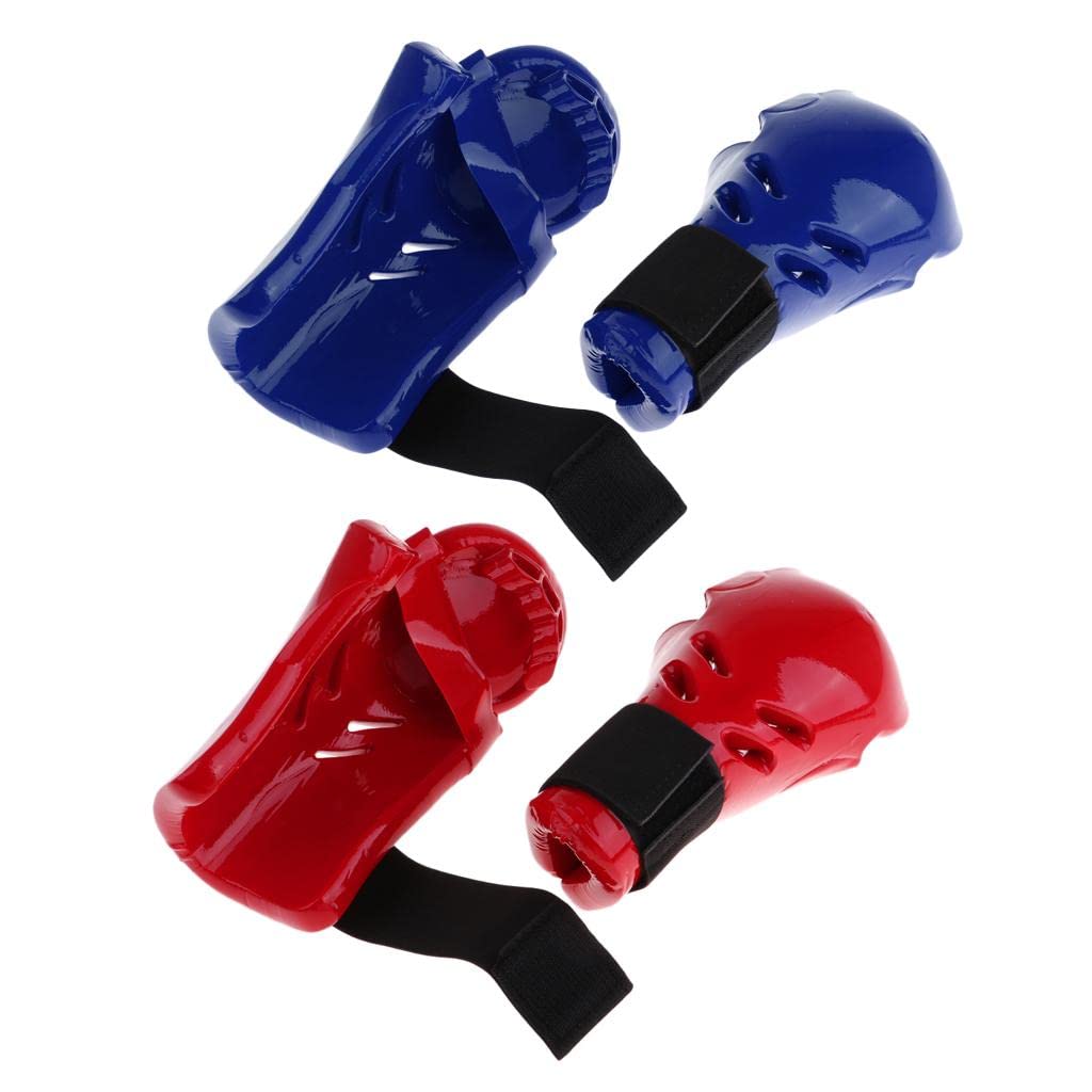 Glovie Da Sparring Nbr Con Vernice Pu Impermeabili Per Arti,Blu S