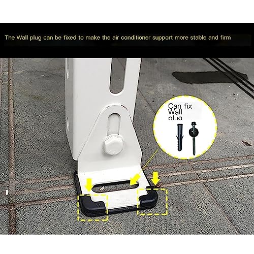 Wspornik klimatyzatora Wspornik skraplacza Bez wiertarki Uchwyt podtrzymujący klimatyzator Wspornik nośny 204 kg Nośność dla systemów pomp ciepła Mini Split Air Conditioner. Łatwy w instalacji