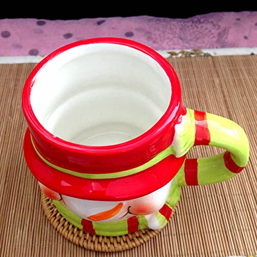 ZOEDT Tazza da caffè in Ceramica Natalizia 3D