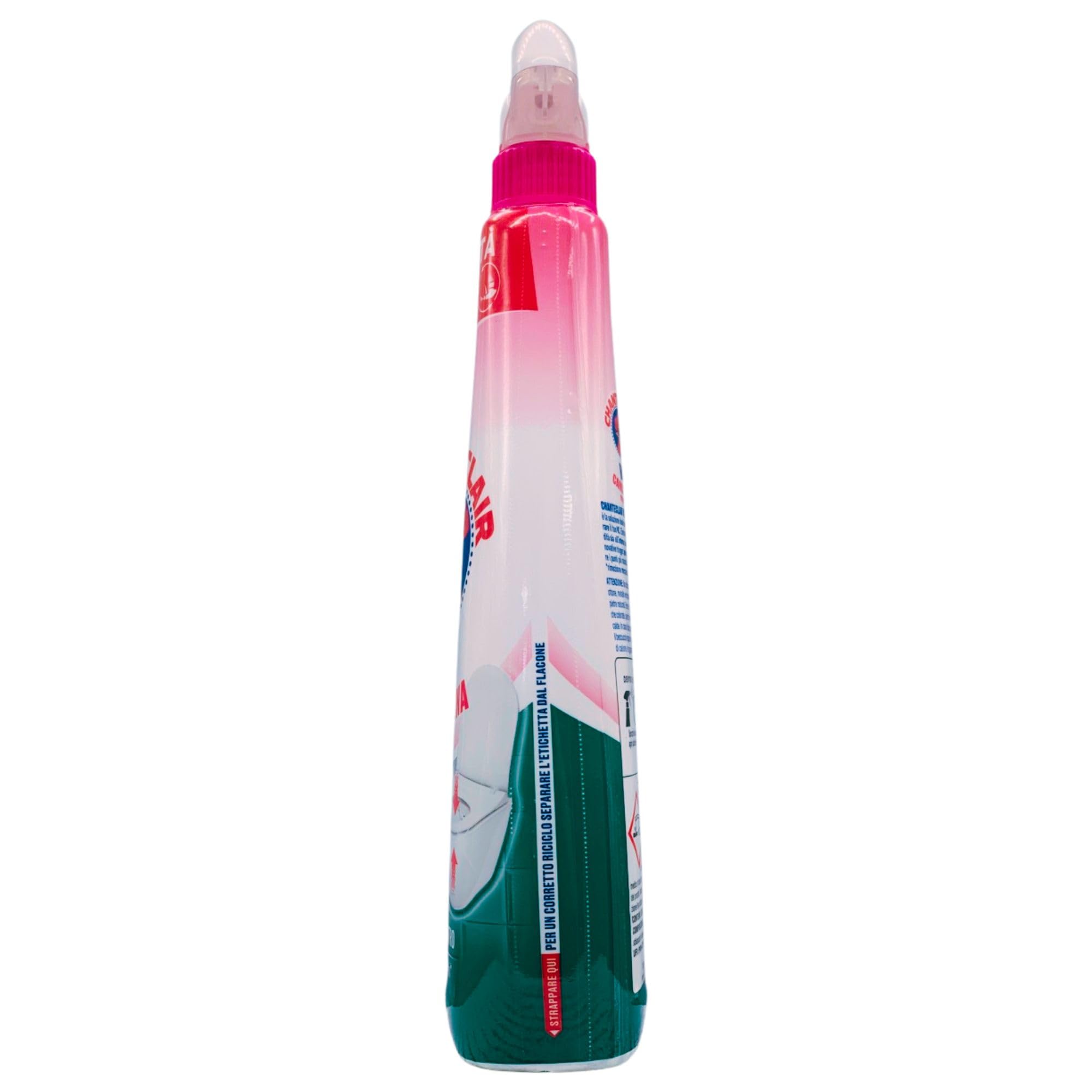 Spray WC Candeggina Mousse, Deterge e Rimuove Germi e Batteri. Pulisce e Igienizza, Funziona Anche Sottosopra, Forza & Igiene 625ml (4 Spray)