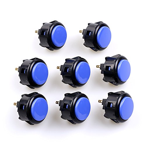 Sanwa OBSF-30 - Pulsante originale 30 mm, per