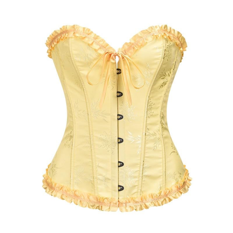 riou Corset de Mujer Top, Corsé Atractivo Adelgazar, Corset