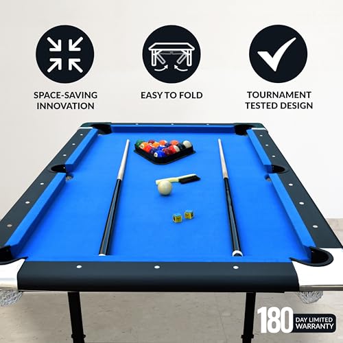 Hathaway BG2574 Fairmont Portable 6-Ft Pool Table thumb #3