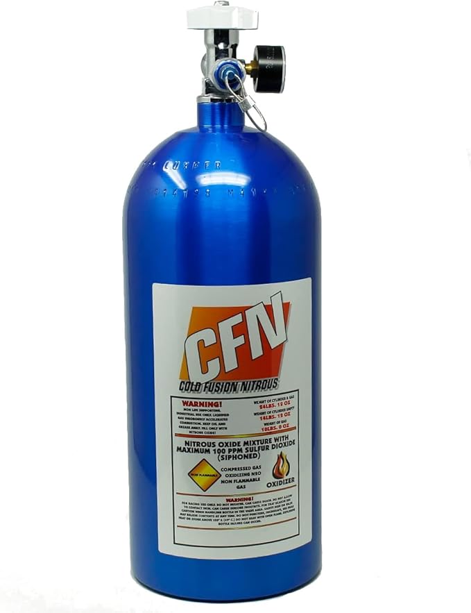 10LB Bottle Cold Fusion Nitrous 10LB Nitrous Bottle