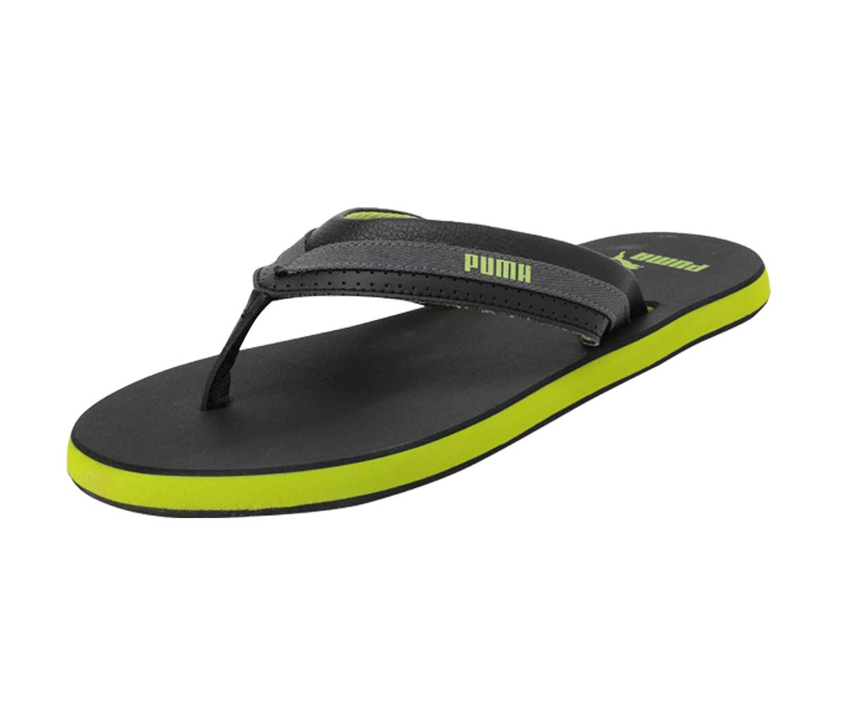 PUMA Men Breeze Duo Idp Asphalt-Limepunch-Puma Bl Asphalt-Limepunch-Puma Black Flip-Flops-6UK (33984103_6) (B07NQL9CLD) Amazon Price History, Amazon Price Tracker