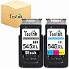 YesInk PG-545XL CL-546XL Ersatz für Canon Druckerpatronen 545 546 Canon PG-545 CL-546 Canon 545 546 Multipack Tintenpatronen für Canon Pixma MX495 MX490 iP2850 (1 x schwarz, 1 x dreifarbig)