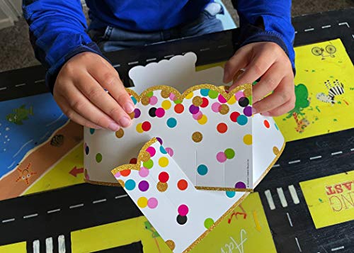 Couronnes joyeux anniversaire confetti pour illuminer vos fêtes de famille - 3