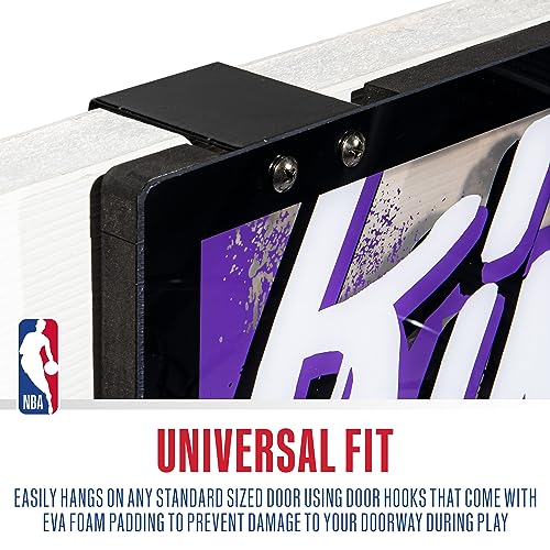 Franklin Sports NBA Over the Door Basketball Hoop - Sacramento Kings - image 5