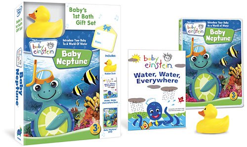 Baby Einstein: Baby's First Bath Gift Set w/ Book and Toy