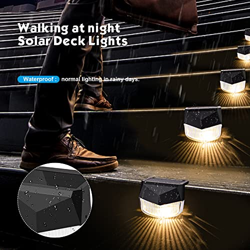 Luci solari per ponte, confezione da 8 luci solari...