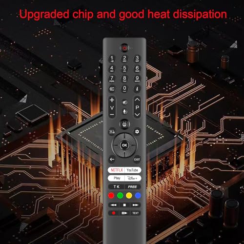 Télécommande de rechange VINABTY RC45165T pour réparer une commande TV en panne - 4