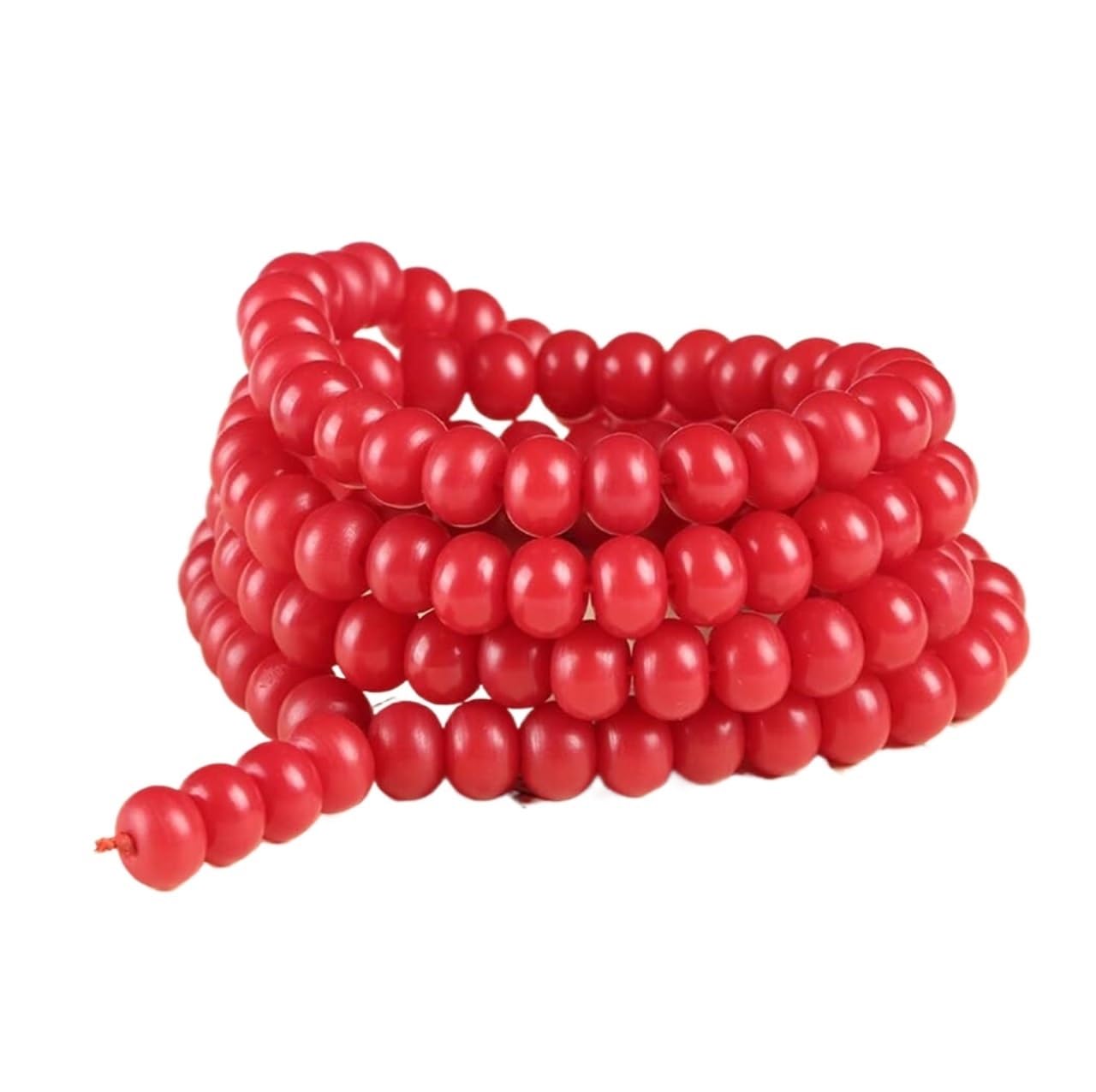 Bracciale Avvolto con Perline Naturali Bodhi 108 Collana
