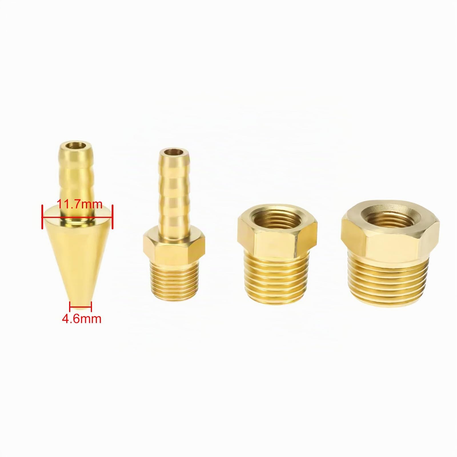 FreeTec Vacuometro Carburadores, 10 PSI 70cmHg Vacuometro de Vacio, Manómetro de Vacío Medidor de Carburadores Comprobador de Vacio para Coche Moto