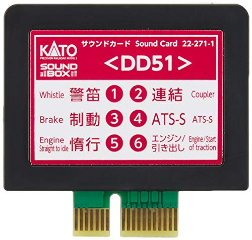 Kato 22-271-1 carte son fini les trains silencieux profitez du DD51