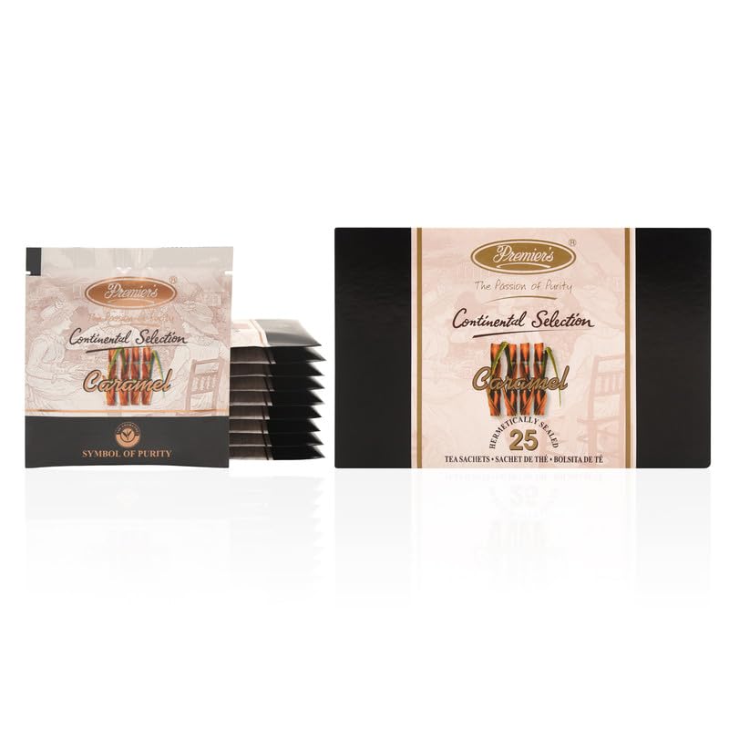Té negro sabor caramelo en saquitos 25 unidades miniatura 6