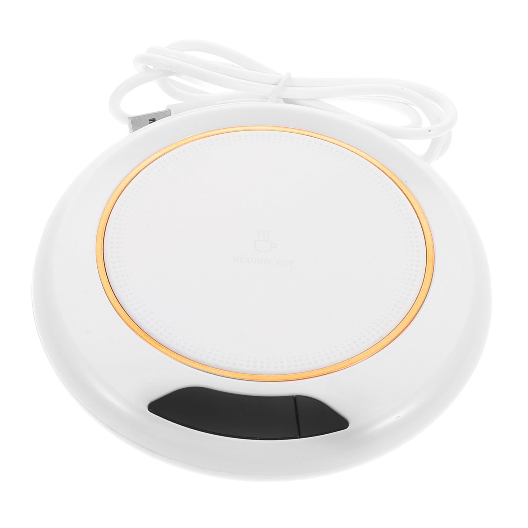 Ciieeo Adjustable Electric Cup Warmer Constant Temperature Heating Coaster Office Warmer Safe Portable for Home Office