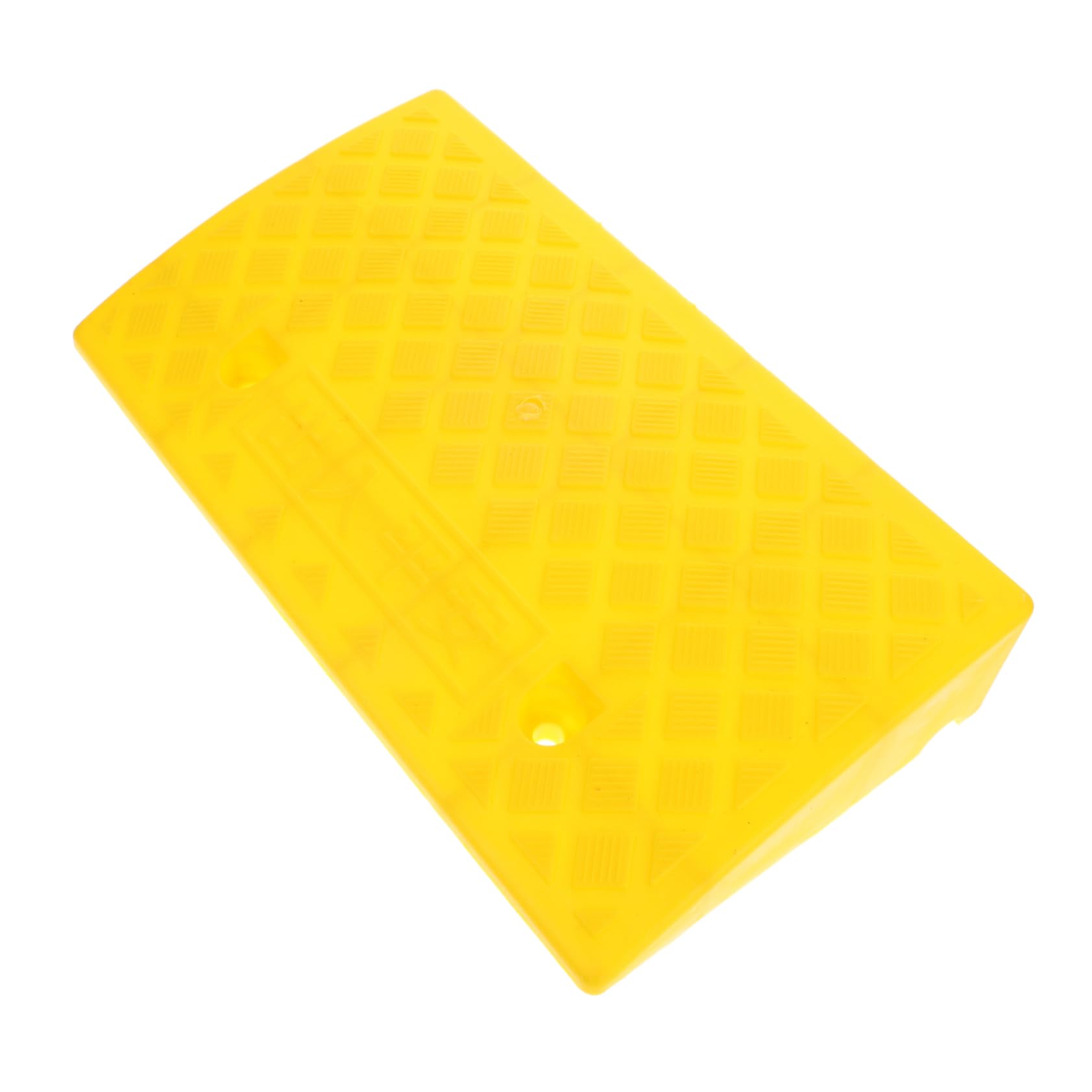 Rampa Plastica Antiscivolo Portatile per Motociclette e Auto, Rampe Carrabili Leggere per Marciapiedi e Vialetti, Dimensioni 50x27x9 Cm, per Passi e Accessi