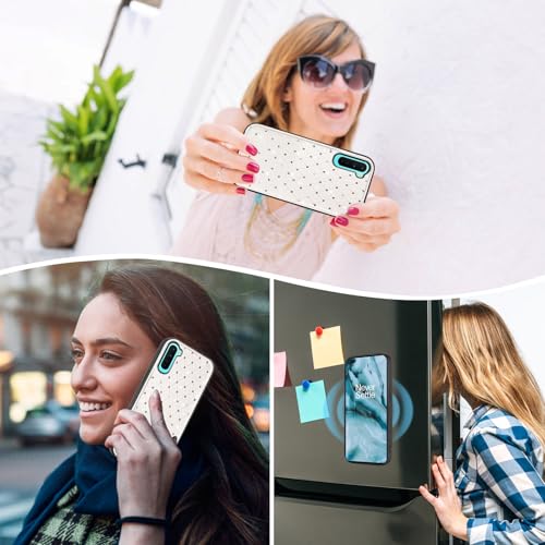 Coque OnePlus Nord Asuwish finition mate minimaliste blanche