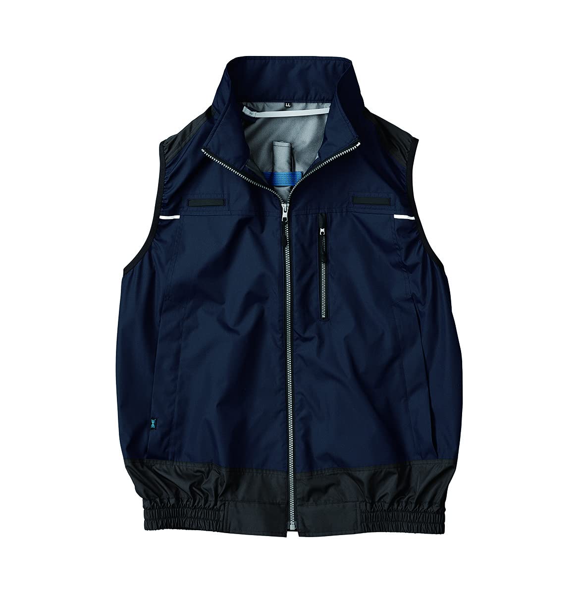 空調服 綿薄手フルハーネス仕様空調服(R) ウエアのみ シルバー 4L ( 入数