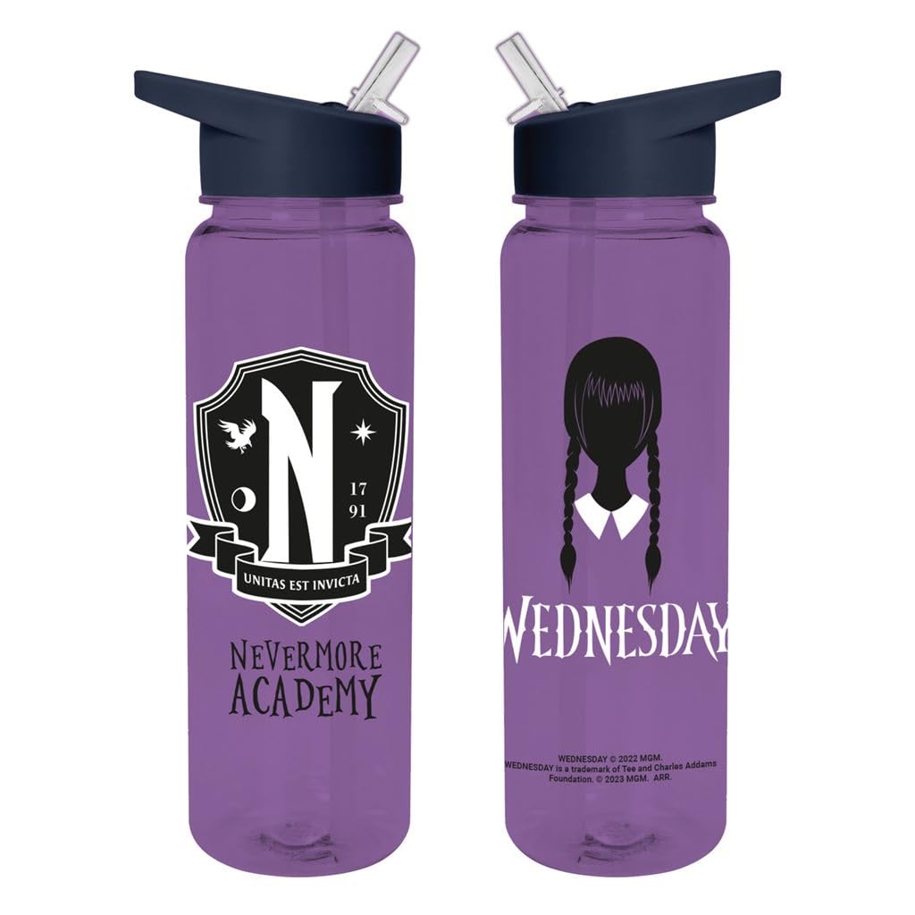 Pyramid International Wednesday Trinkflasche + Nevermore Academy Design 700ml