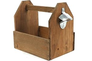BIGTREE Wooden Beer Caddy: Your Ideal Beverage Companion