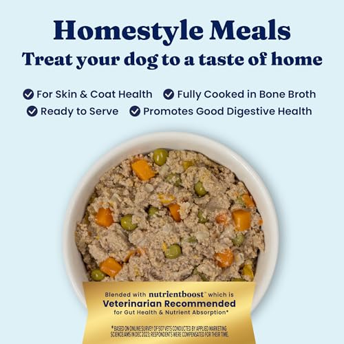 Image of Solid Gold Chicken & Bone Broth Wet Dog Food Topper & Meal, Adult Dogs, 6ct