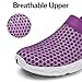 Imagen de SAGUARO Sandalias de Playa Hombre Mujer Zuecos de Sanitarios Zapatillas Ligeros Respirable Zapatos Verano Morado 38
