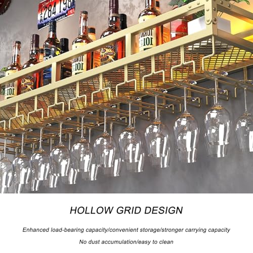 Étagère de rangement multifonctionnelle avec éclairage LED intégré