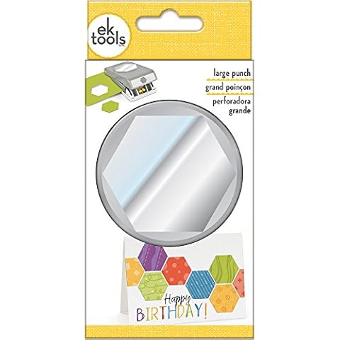 EK Success Punch Large Hexagon, Grey, 7.60 x 13.20 x 3.40 cm Cover