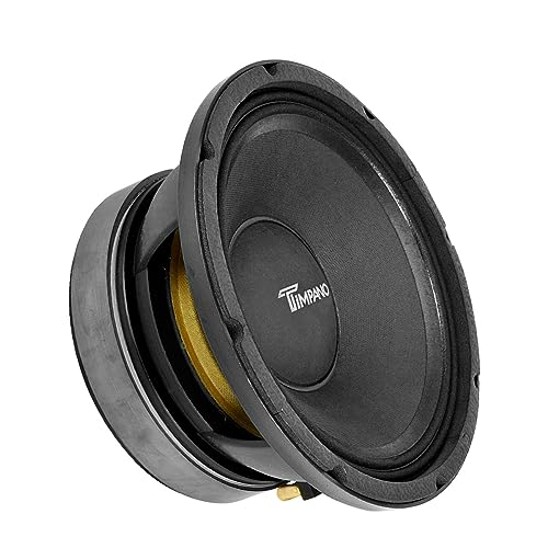 Timpano TPT-MD10 PRO 10 Midrange Speaker 1000 Watts 8 Ohm Loudspeaker 10 Inch Mid Range for Pro Car Audio (Single)