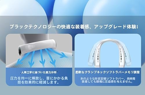 Zvlr 首掛け扇風機 ネッククーラー A104 の商品画像 6