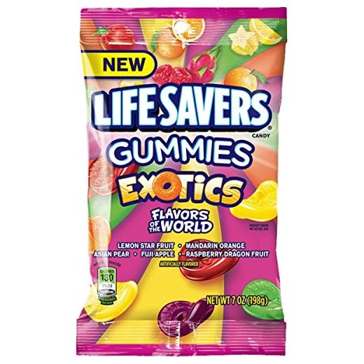 Are jelly candies allowed in carry on luggage Life Savers Exotics Gummies Candy Packs